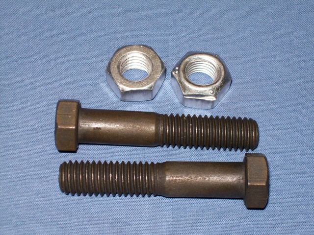 1000280 BOLT SET SHOCK FRONT LOWER 70-74