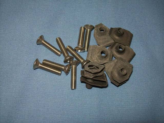 1000511 SCREW SET HEAD LIGHT BEZELS 72-74 CHALLENGER