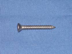 1009406 SCREW 8 1 1/4 SS OVAL HD
