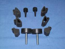 2024008 HOOD BUMPER KIT 68-70 CHARGER