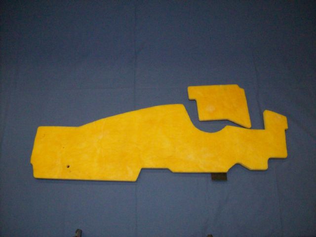 2702007 FIREWALL INSULATION 66/67 B-BODY WITHOUT A/C