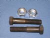 1000280 BOLT SET SHOCK FRONT LOWER 70-74